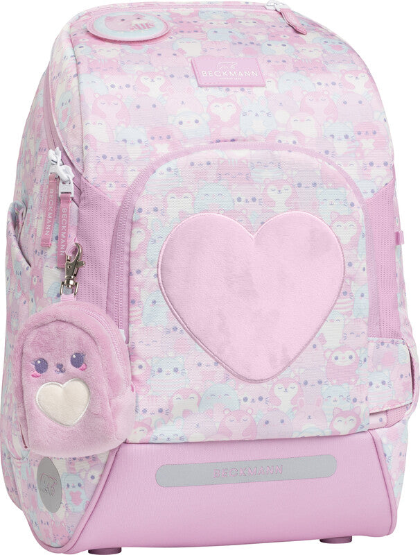Beckmann Active Air Flx – Schulrucksack, Hug Me, 20–25 l, 26×39×22 cm, mit Regenschutz