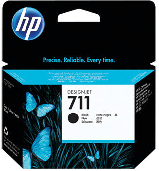 HP Tintenpatrone 711, Schwarz – für Inkjetdrucker und Multifunktionsgeräte
