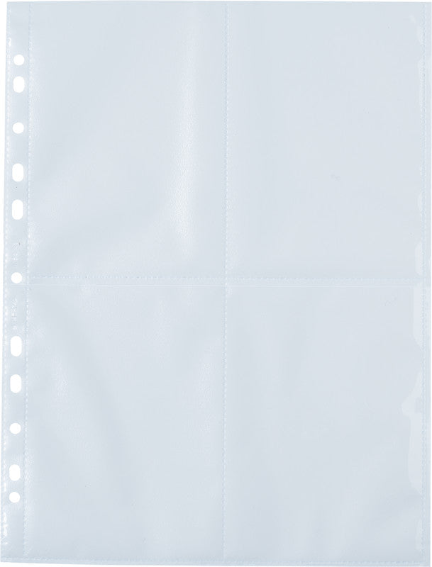 HERMA Sichtmappe 10×15 cm – Transparent, Polypropylen, glänzend, 10er-Pack