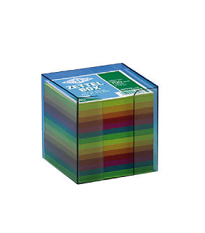 Wedo Zettelbox – Kunststoff, transparent, 95 × 95 mm
