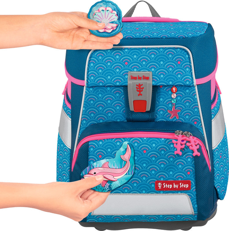 Step by Step Magic Mags Zubehörset – 3-teilig – Sweet Dolphin Lou – für Cloud, Space, 2in1 Plus und andere