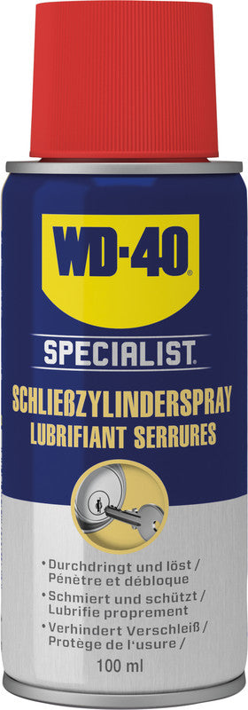 WD-40 Transparentes Spezialist Schliesszylinderspray, 100 ml