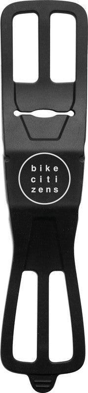 Bike Citizens Fahrradhalterung – für Smartphones (universal), Lenker Ø bis 31,8 mm, Silikon, schwarz