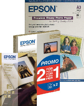 Epson Premium Glossy Fotopapier – glänzend, 100 × 150 mm, 255 g/m² – für Inkjet-Drucker