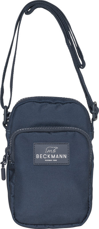 Beckmann Umhängetasche – Motiv Blau, 11 × 17 × 5 cm, Polyester (PES)