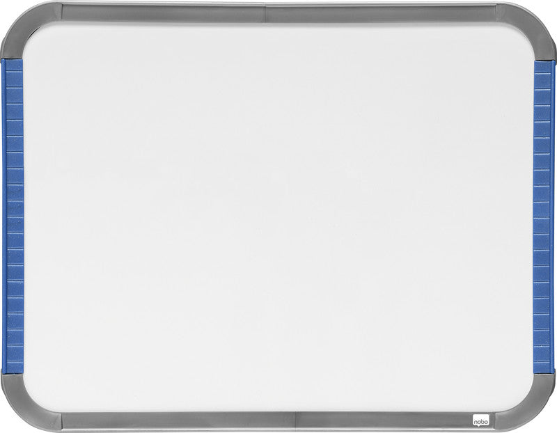 Nobo Whiteboard – 22 × 28 cm, magnetisch, Kunststoffrahmen, Wandmontage, inkl. Montagesatz