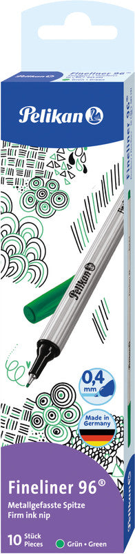 Pelikan 96 Fineliner 0,4 mm – grün