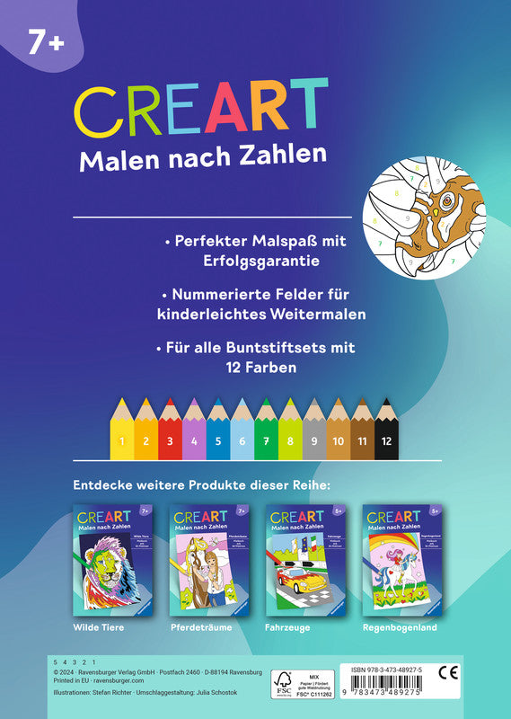Ravensburger Malbuch, Karton, 21 × 29,5 cm, Mehrfarbig, ab 7 Jahren