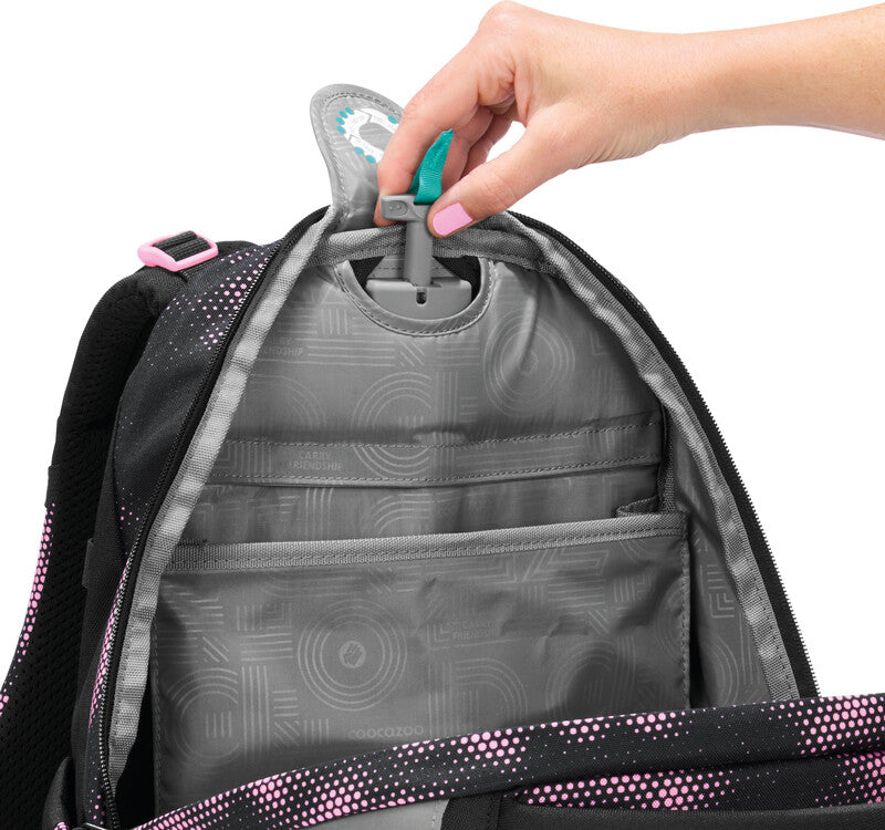 Coocazoo Rucksack – Pink Illusion – 30 l – recycelte Materialien
