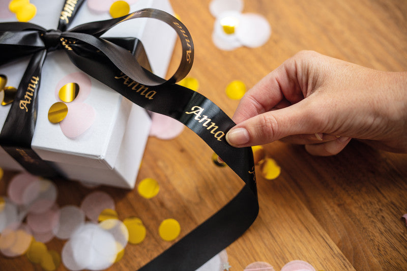 Brother Textilband – 24 mm × 4 m, schwarz, gold