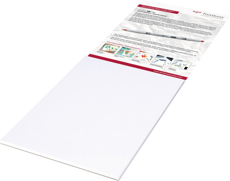 Tombow Layoutpapier, Papier, 20 × 29,7 cm, weiss halbtransparent, 75 Blatt