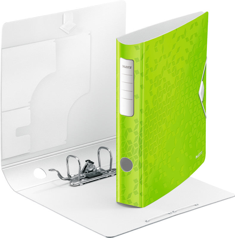 Leitz Active WOW Hebelordner – für A4 – Rückenbreite 6,5 cm – Grün