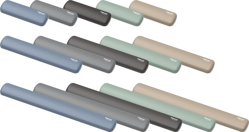 Fellowes Maus-Handgelenkauflage – Breyta – für Maus – HEX-Cushion, antimikrobiell – 180×60×17,5 mm – Salbei
