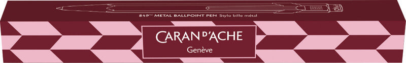 Caran d-Ache Caran d'Ache 849 MOSAIC Special Edition Kugelschreiber – Schwarz, Spitze 1 mm, dokumentenecht, nachfüllbar