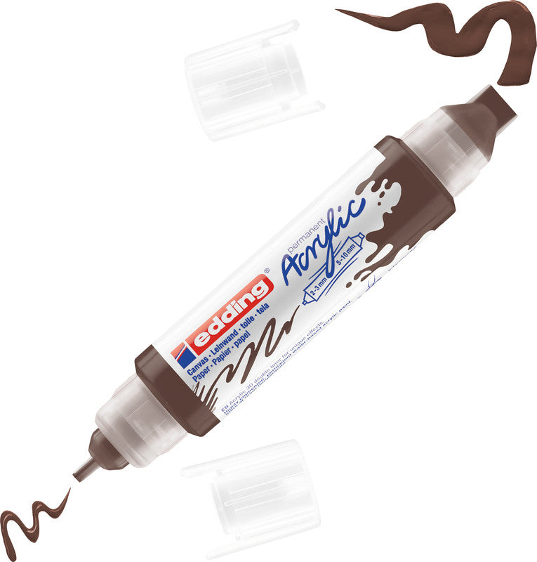 Edding Acrylmarker für Permanent-Marker – Schokoladenbraun