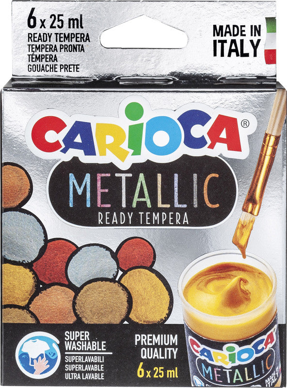 Carioca Gouache – Set – 5 Farben, 5 × 25 ml