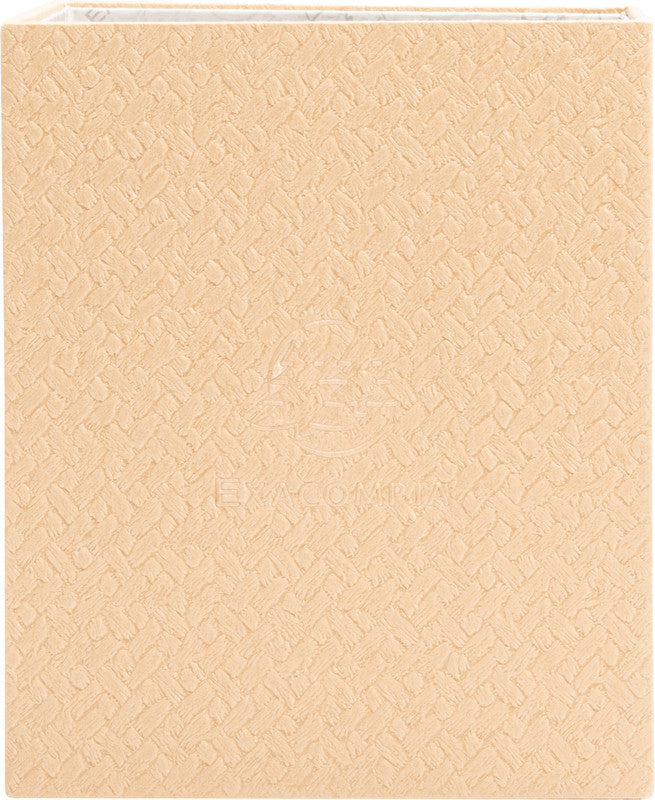 Exacompta OfficeByMe 67602E Stifteköcher – 3 Fächer, Beige, Karton (FSC), B 90 × H 110 × T 90 mm