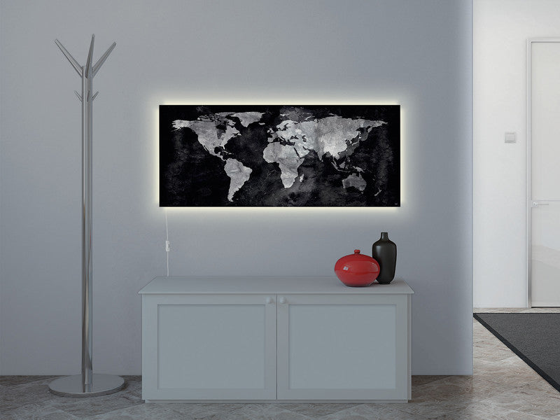 Sigel Whiteboard – 130 × 55 cm, Glas, magnetisch, Wandmontage