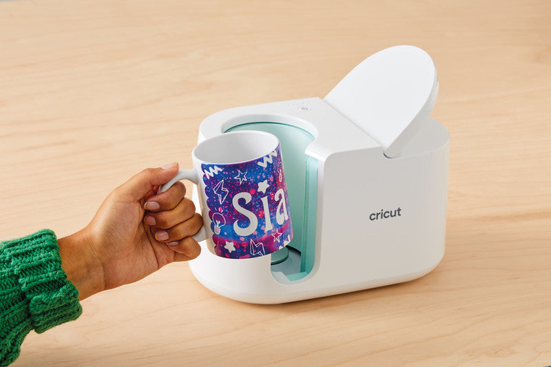 Cricut Tasse – 0,35 l, Keramik, weiss, sublimationsfähig, spülmaschinenfest, für Cricut Mug Press
