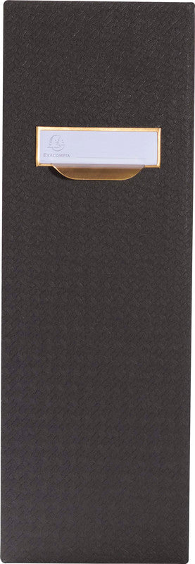 Exacompta OfficeByMe Stehsammler – für A4+, Rücken 110 mm, schwarz, Karton