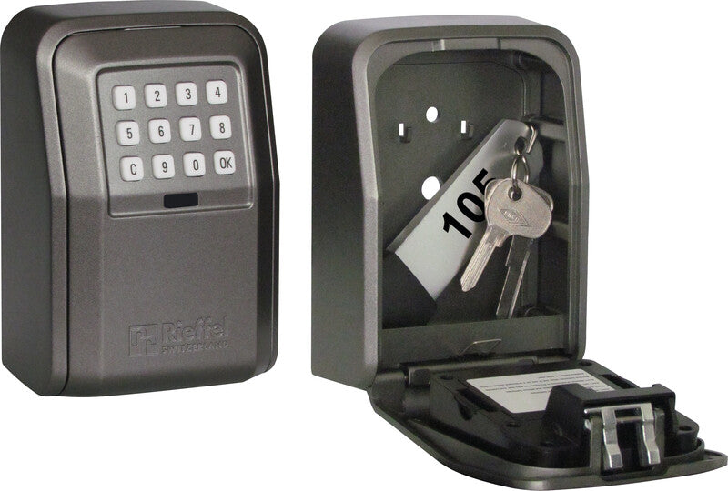 Rieffel Schlüsseldepot KSB-ELO XL APP, für 25 Schlüssel, Elektronikschloss (6-stellig, Bluetooth/App)