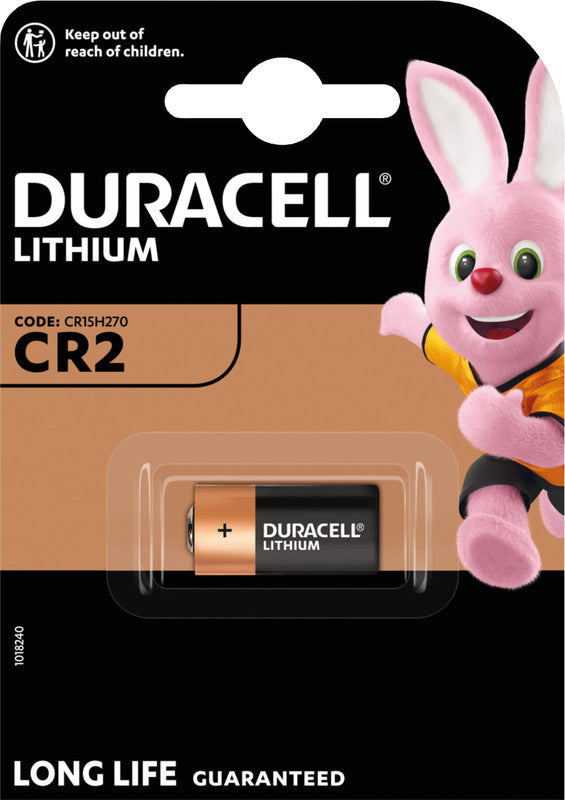 Duracell CR2 Akku 3 V 800 mAh 2,40 Wh Lithium – für Geräte