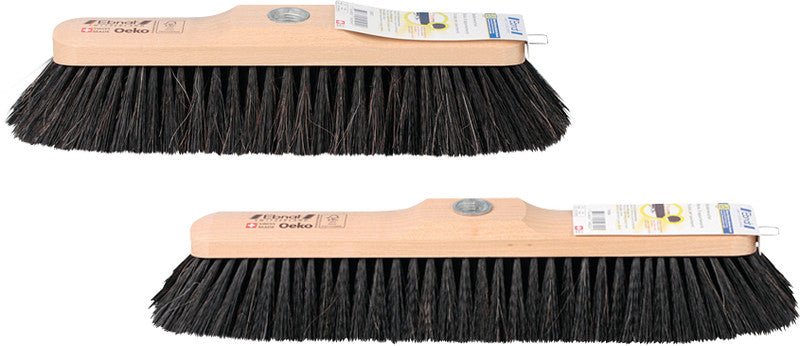 Ebnat Bodenwischer Oeko – 32 cm, Pferdehaar, ohne Stiel, Buche