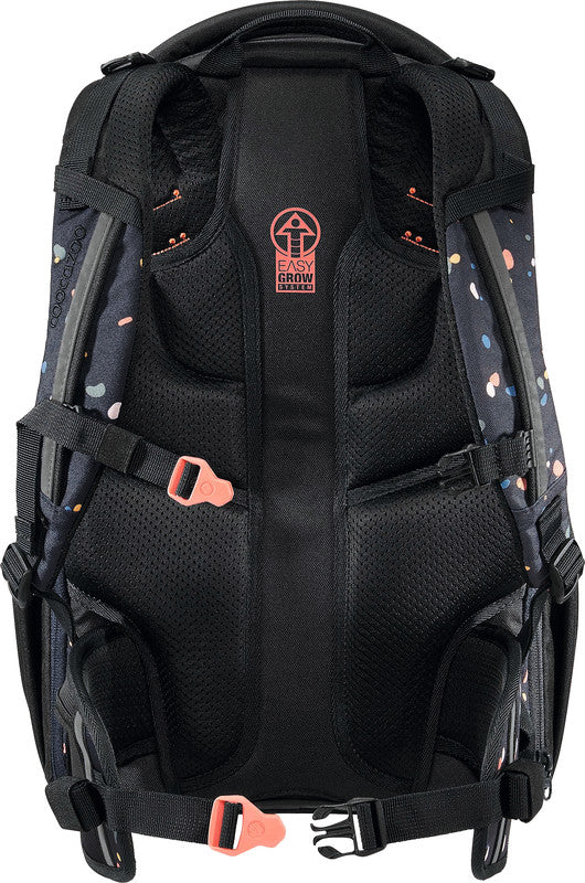 Coocazoo Rucksack Porter – Sprinkled Candy – 30,0 × 44,0 × 23,0 cm – recycelter Bestandteil
