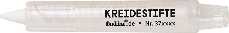 Folia Kreidemarker – Rund, 1–2 mm – Weiss – 5er-Set