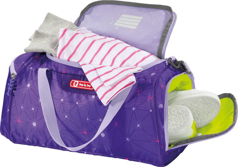 Step by Step Sporttasche – Motiv Dreamy Pegasus Shadow, mit Schultergurt, wasserabweisend, 38 × 20 × 23 cm