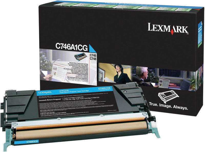 Lexmark Toner – cyan, 7000 Seiten