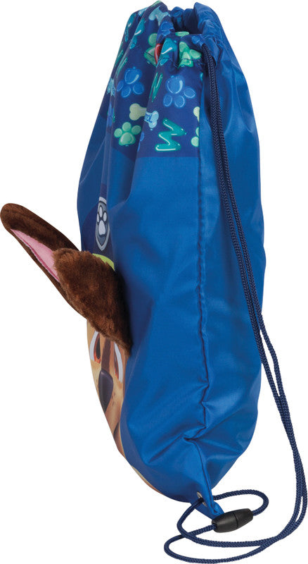 Fabrizio Sportbeutel Paw Patrol – 4 l, Motiv Chase, 32 × 36 cm