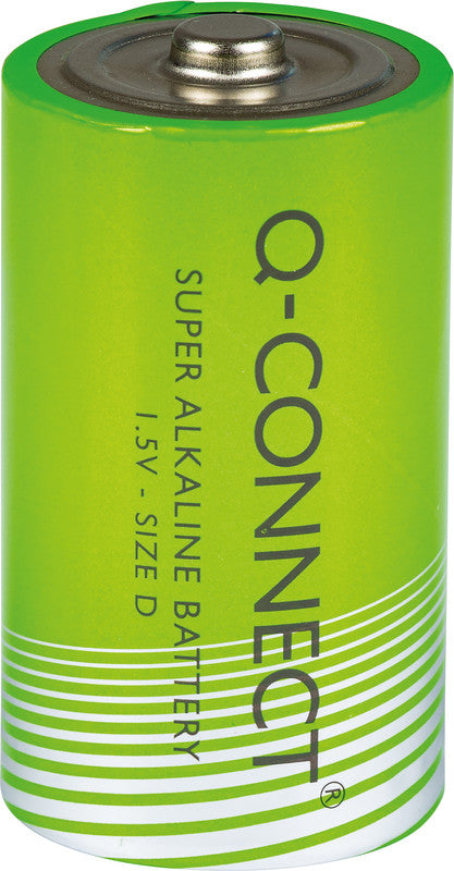 Q-CONNECT Akku 1,5 V 12500 mAh 18,75 Wh Alkaline – für Geräte