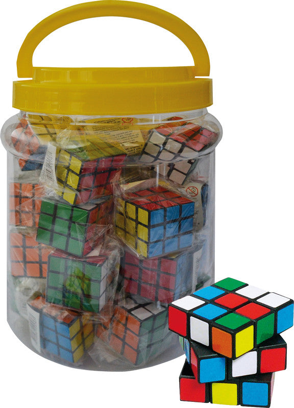 Sombo Zauberwürfel Mini – ab 1 Spieler, ab 3 Jahren, 30 × 30 × 30 mm, Kunststoff, mehrfarbig
