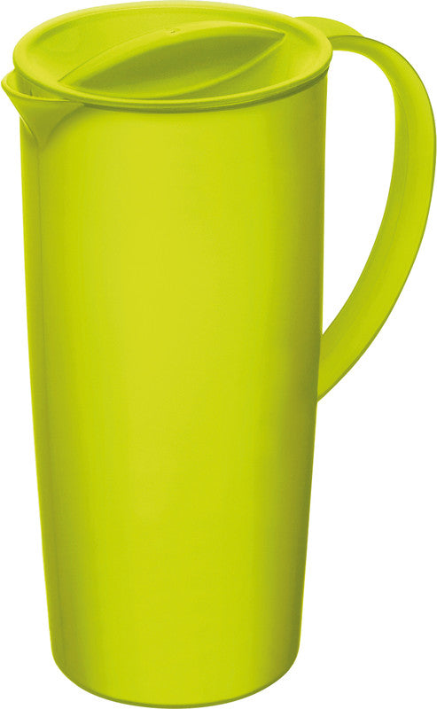 Rotho Caruba Krug – 1,2 l, Kunststoff, Limettengrün, spülmaschinenfest, BPA-frei