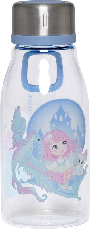 Beckmann Trinkflasche Classic – 4 dl – Kunststoff, Schraubverschluss, auslaufsicher – Fairytale