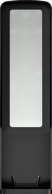 Q-connect Hygiene-Chassis – Spender für Seife und Desinfektionsmittel, Schwarz, B 106 × H 394 × T 106 mm