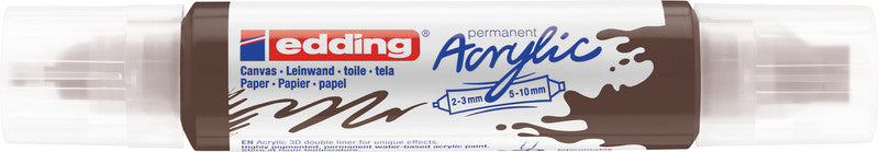 Edding Acrylmarker für Permanent-Marker – Schokoladenbraun