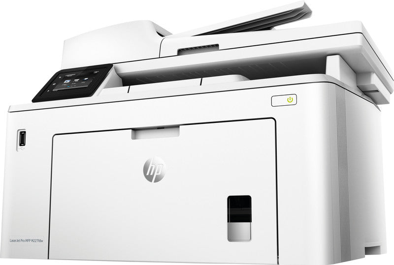 HP Laserjet Pro M227fdw – S/W Laser-MFP A4, 4-in-1 – USB/WLAN – Duplex, 35-Blatt ADF – 28 Seiten/Min. S/W