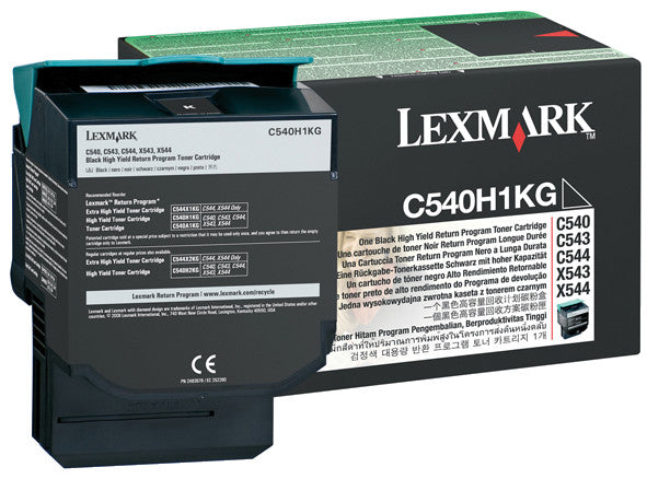 Lexmark Toner – schwarz, 2500 Seiten
