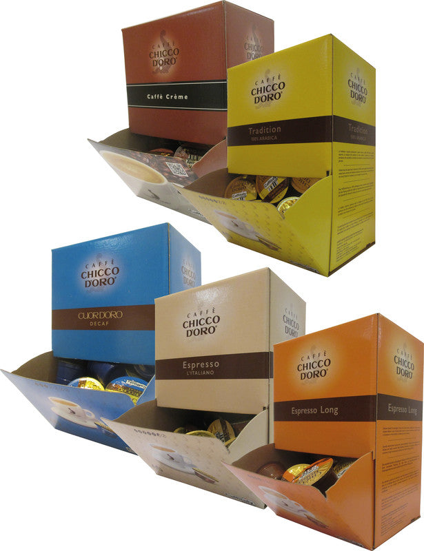 Chicco d'Oro Kaffeekapseln Espresso Long – für Caffitaly – Intensität 4/7 – 40 Kapseln