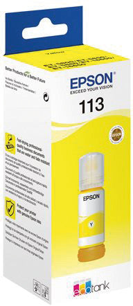 Epson Tintenpatrone 113, Gelb – für Inkjetdrucker/Multifunktionsgeräte
