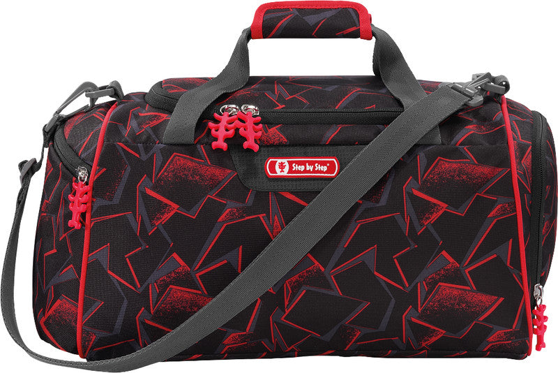 Step by Step Sporttasche SPACE – 13 l, Motiv Ninja Yuma, mit Schultergurt, wasserabweisend, 38 × 20 × 23 cm