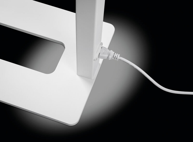 Hansa Saphir Plus Stehleuchte – 4000 K Neutralweiss, dimmbar, mit Bewegungs- & Tageslichtsensor, 11000 lm