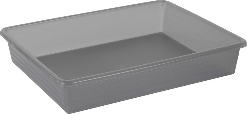 Rotho Formatkörbchen Linus – Kunststoff, Anthrazit, 34,5 × 6 × 27 cm – 1er-Pack