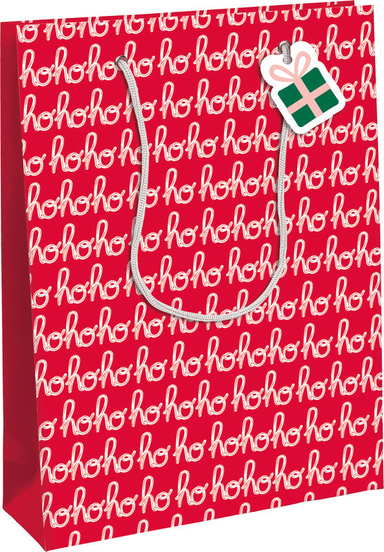 Clairefontaine Tragetasche Hohoho – 265 × 330 × 140 mm – Papier, mehrfarbig