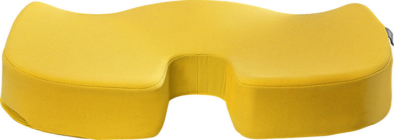 Leitz Kissen Ergo Cosy – 45,5 × 33,5 × 7,5 cm – Kunststoff, warmes Gelb