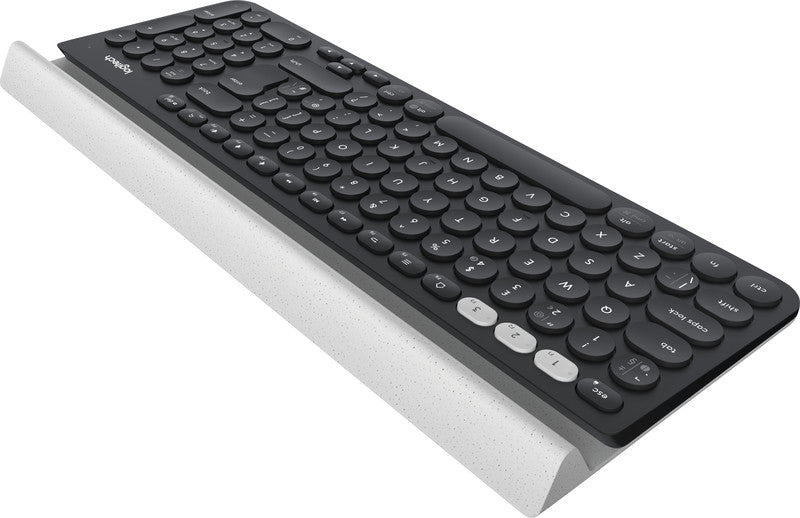 Logitech K780 – Tastatur, kabellos (Bluetooth/2,4 GHz), DE-Layout (DE) – für Windows, macOS & Android u. a.