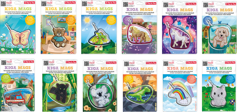 Step by Step Magic Mags Magnet-Applikation – Berni – für Mini und Maxi