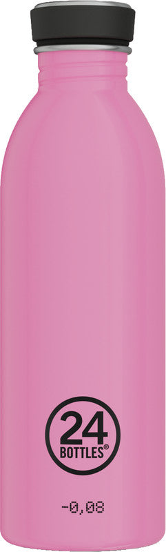 24Bottles Trinkflasche Urban Reactive – 5 dl – Edelstahl, Schraubverschluss, auslaufsicher – Pink/Blau